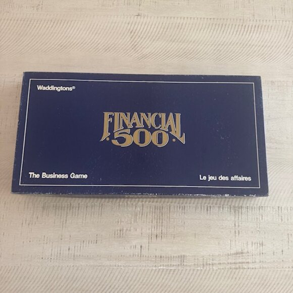Vintage 1981 Waddingtons Financial 500 (French/English) - Picture 1 of 12